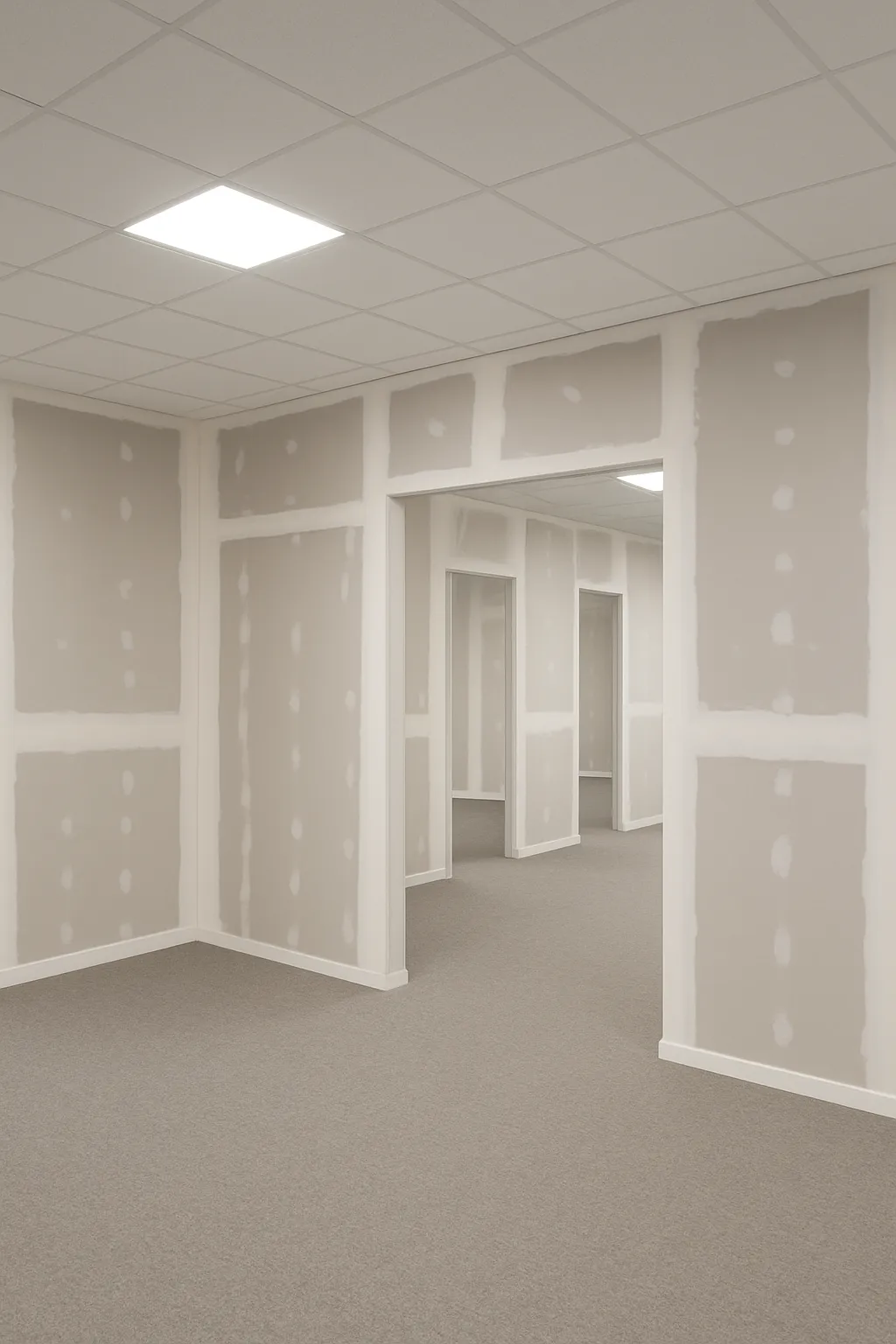 Divisórias de drywall